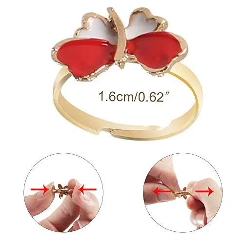 AILANDA 36 Pezzi Anelli Bambina Regolabili Bimba Principesse con… - immagine 2