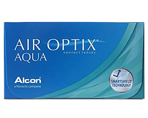 Air Optix Aqua – lenti mensile morbide, R 8.6, D 14.2, 6 pezzi, Diottrie…