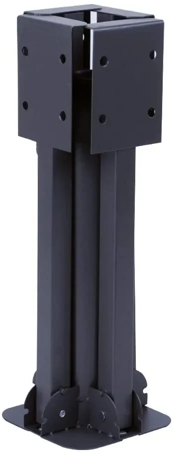 Aktive 53991 – Base ombrellone Pieghevole di Metallo 86x86x34 cm – Colore Nero - immagine 2