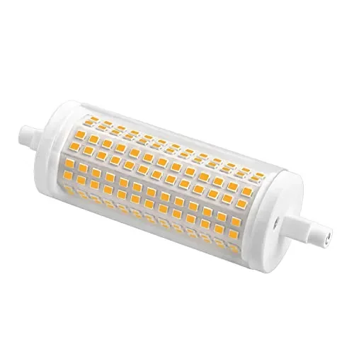 Akynite R7S LED 118mm 30W Dimmerabile 3000LM, Luce Calda 3000K, Equivalente a Lampada Alogena R7S J118 300W 250W, AC 220V, Lampadina R7S 118mm LED Ceramica alta Luminosità per Studio, 1 pezzo