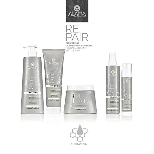 Alama Professional REPAIR Maschera Ristrutturante per Capelli Danneggiati e… - immagine 2