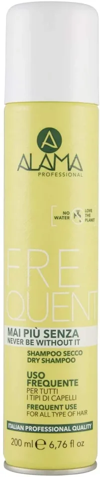 Alama Professional Shampoo Secco per Tutti i Tipi di Capelli, 200ml Fornitura