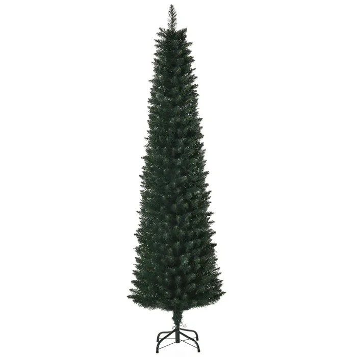Albero di Natale Artificiale 180 cm 380 Rami Verde Moda