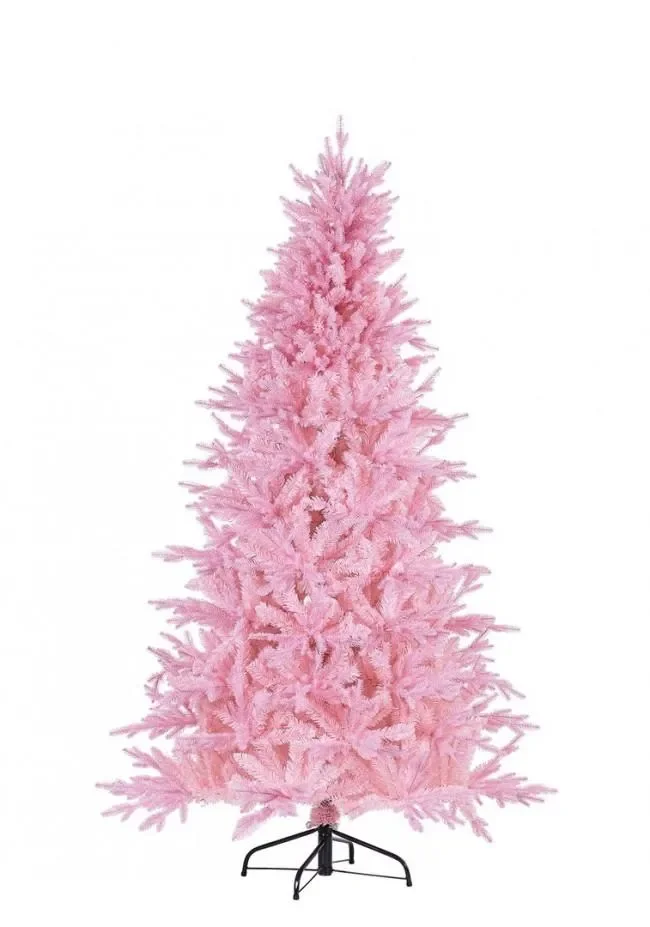 Albero di Natale Artificiale 210 cm 1081 Rami Rosa