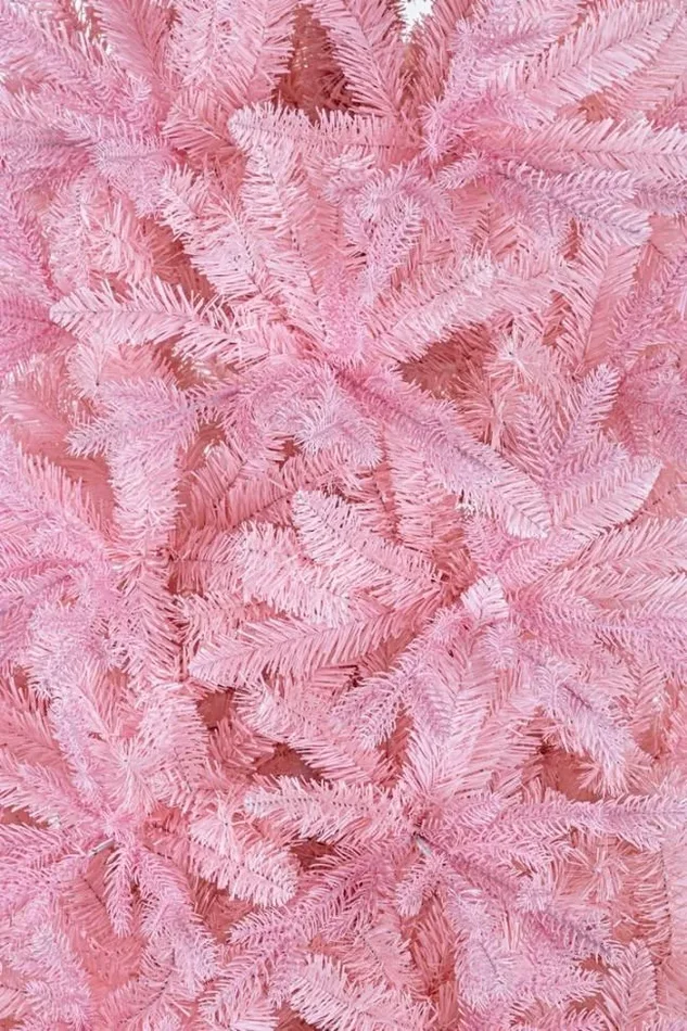 Albero di Natale Artificiale 210 cm 1081 Rami Rosa - immagine 2