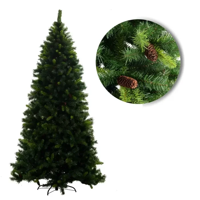Albero di Natale Artificiale con pigne Adami Monte Sillara Verde Varie Misure - immagine 2