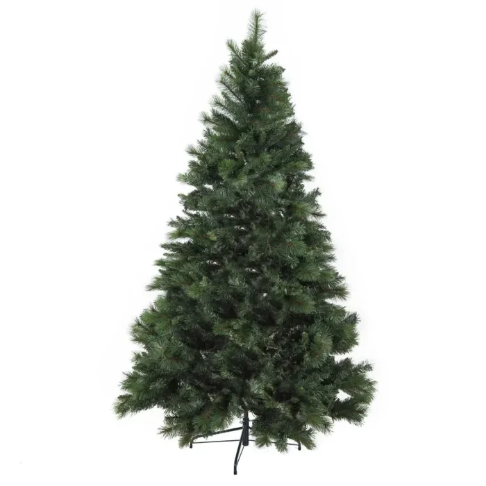 Albero di Natale Artificiale con Pigne e Bacche Rocciamelone Verde Varie Misure