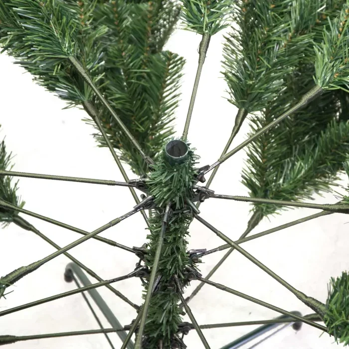 Albero di Natale Artificiale con Pigne e Bacche Rocciamelone Verde Varie Misure - immagine 2
