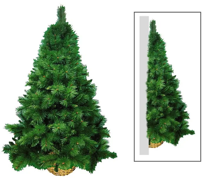 Albero di Natale Artificiale da Parete Basket Verde Varie Misure Sconti