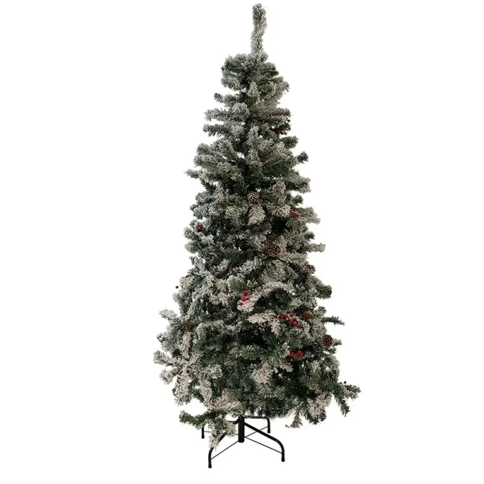 Albero di Natale Artificiale H180 cm 500 Rami Sestriere Verde Online