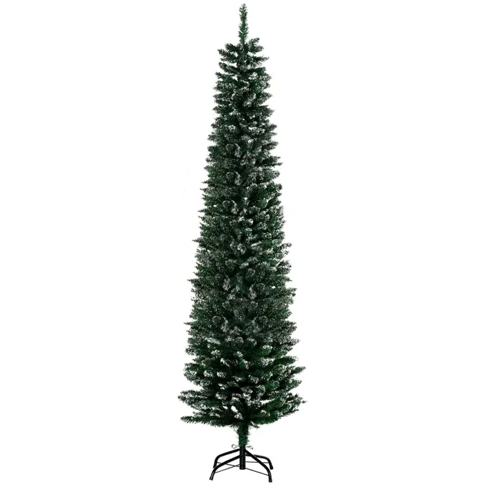 Albero di Natale Artificiale Innevato 195 cm 570 Rami Verde