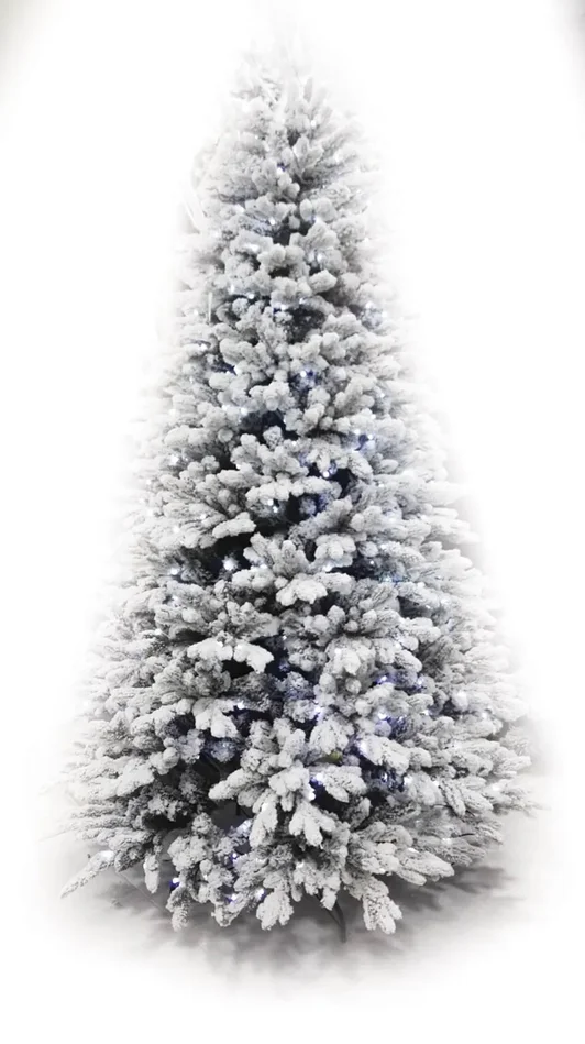 Albero Di Natale Luminoso Led Bianco Freddo Abetone In saldo - immagine 2