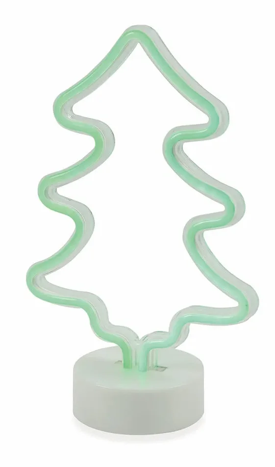 Albero di Natale Luminoso Neon a Led H29,5 cm Soriani Verde