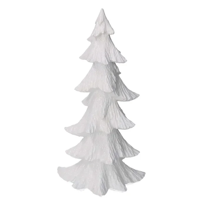 Albero resina bianco cm 18,5x14xh36 Vendita calda online