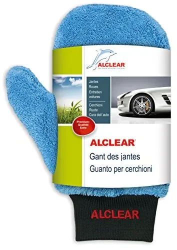 ALCLEAR 950013b Guanto in microfibra per pulizia cerchi di alluminio e…
