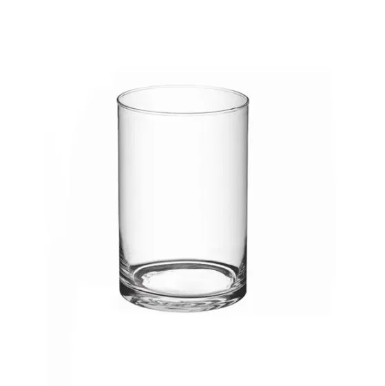 Ale Import Vaso Cilindro Trasparente H 15 Cm D 12 cm Sconti