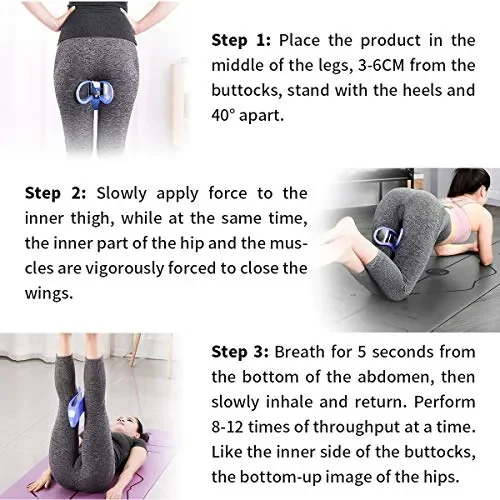 Allenatore Interno del Pavimento, pelvico Muscolo Cosce Glutei Allenamento… - immagine 3