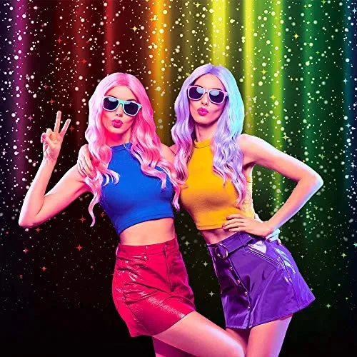 Allenjoy Let’s Glow – Sfondo fotografico per festa musicale, danza, 8’x6′