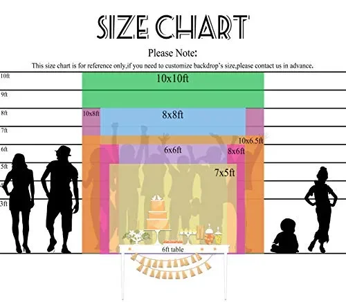 Allenjoy Let’s Glow – Sfondo fotografico per festa musicale, danza, 8’x6′ - immagine 3