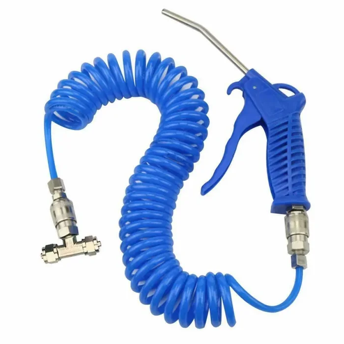 ALLRide Pistola spolveratrice aria tubo 5 M a bobina spirale pneumatica - immagine 3