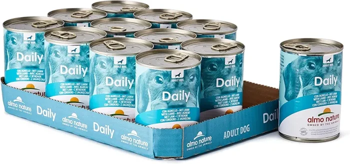 Almo Nature Dailymenu – Mangime per Cani Adulti, con Manzo, confezione da 24 x 400 g - immagine 2