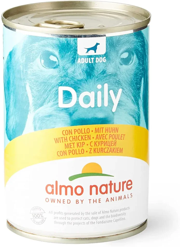 Almo Nature Dailymenu – Mangime per Cani Adulti, con Manzo, confezione da 24 x 400 g - immagine 3
