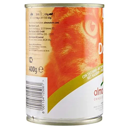 almo nature Dailymenu con Tacchino Umido Gatto Premium – Grain Free – 24×400… - immagine 2