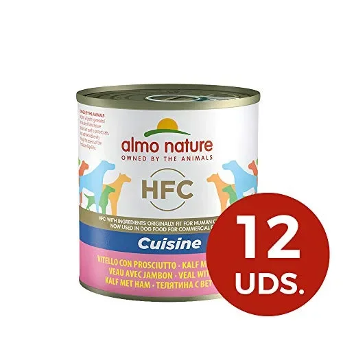almo nature HFC Cuisine – Vitello e Prosciutto – Umido Cane 100% Naturale -…
