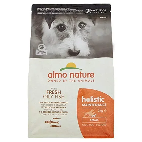 almo nature Holistic Dog Small Pesce Azzurro Secco Cane kg. 2 Vendita calda
