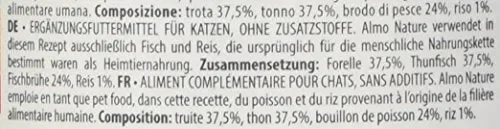 Almo Nature Megapack Trota & Tonno – Cibo umido naturale per gatti adulti (6… Online ora - immagine 3