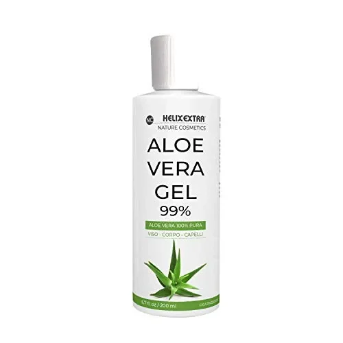 Aloe Vera Gel 100%, aloe vera gel puro e biologico. Per Viso, Corpo e… Vendita online