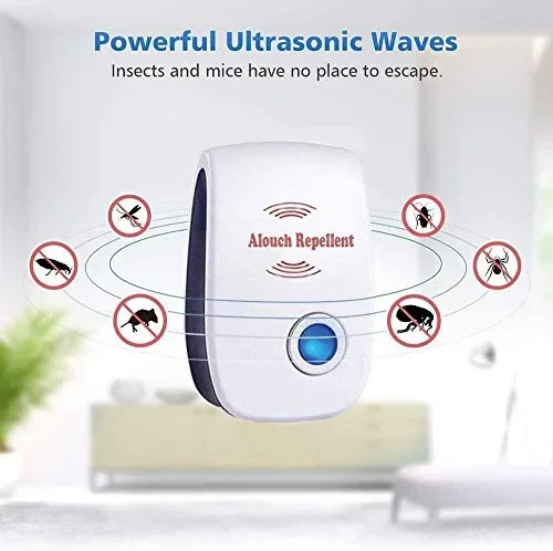 ALOhaLi Repellente Ultrasuoni, 2020 per Zanzare,Topi, formiche, 2 pack Vendita calda - immagine 2