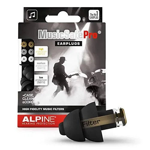 Alpine MusicSafe Pro tappi per le orecchie i musicisti protezione Black In saldo - immagine 2