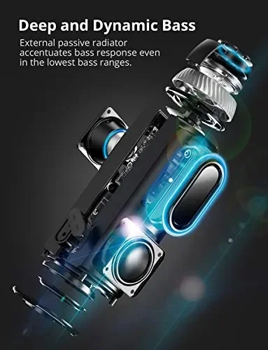 Altoparlante Bluetooth,Tronsmart T6 25W Cassa Bluetooth 4.1 Speaker Nero - immagine 3