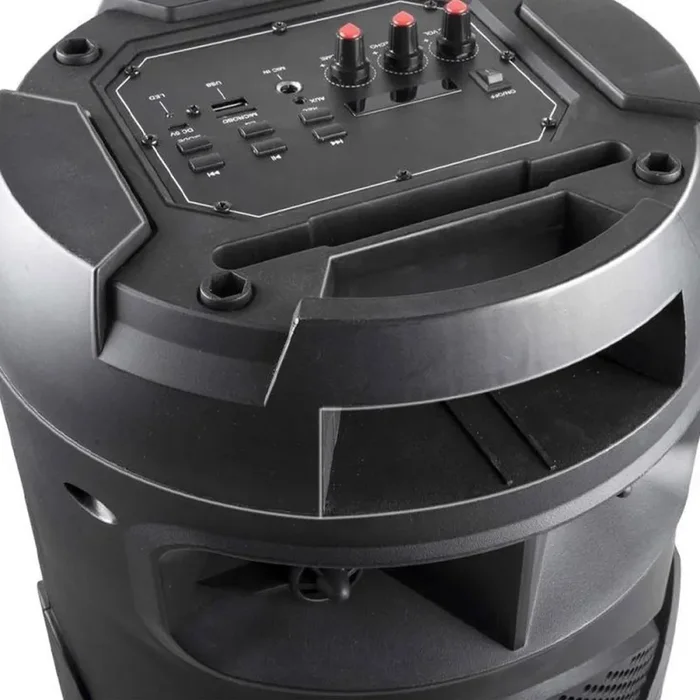 Altoparlante Cassa Speaker Bluetooth con Effetti Luce LED Portatile USB Aux MP3 Dunlop - immagine 3