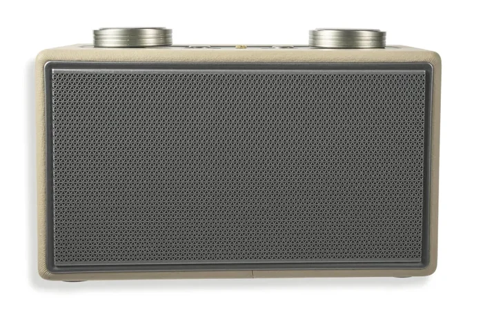 Altoparlante Speaker 40W Wireless con Radio in Similpelle Kooper Twist Ecrù - immagine 2