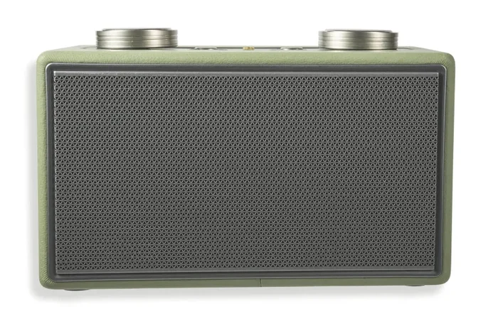 Altoparlante Speaker 40W Wireless con Radio in Similpelle Kooper Twist Verde - immagine 2