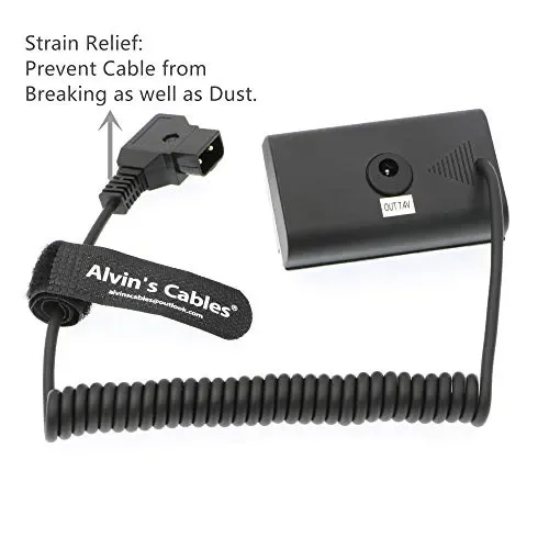 Alvin’s Cables NP F550 Dummy Batteria per D-Tap cavo di Cavo a spirale Online