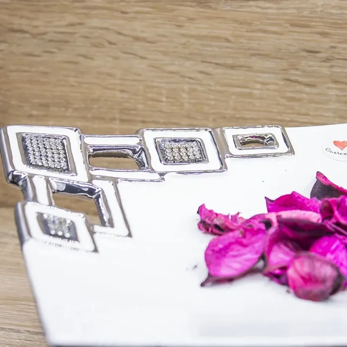 Alzata Bianca Cuore Matto - immagine 2