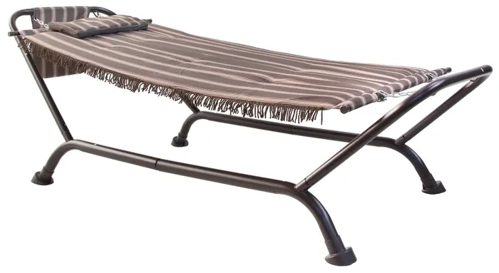 Amaca da Giardino 231×97,5×81,5 cm in Acciaio e Poliestere