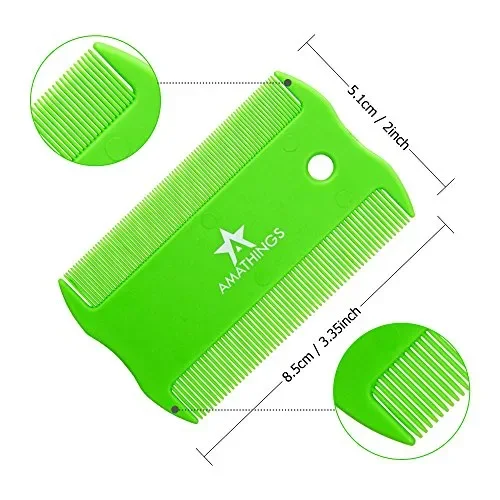 AMATHINGS, Set da 6 Pezzi per la toelettatura degli Animali Domestici, con 4… Fornitura - immagine 3