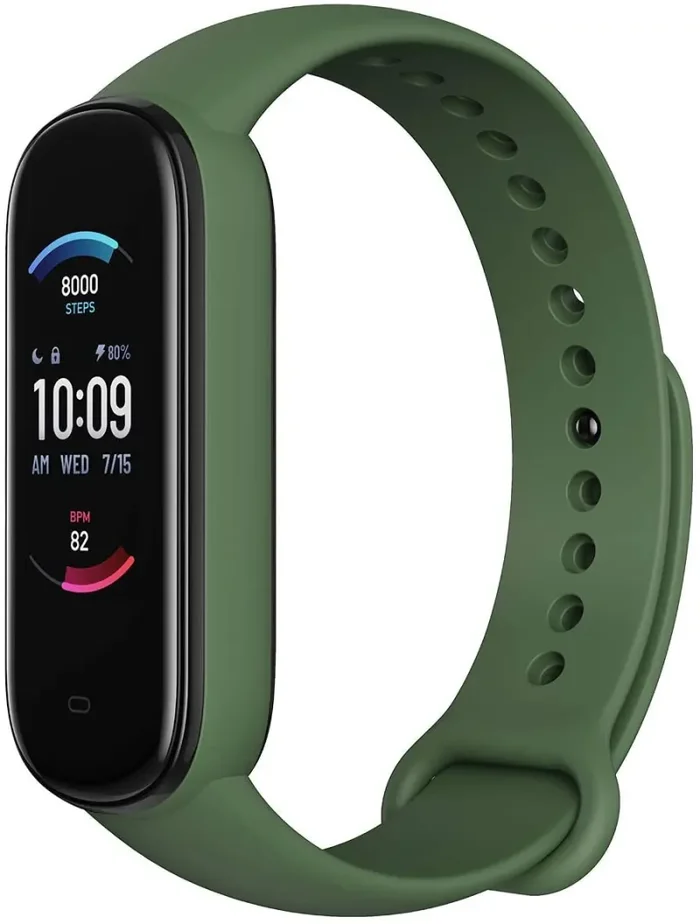 Amazfit Band 5 Smartwatch Tracker Fitness Orologio Sport Smartband con Alexa Integrato Impermeabile 5 ATM di 15 Giorni, Contapassi, Monitoraggio Frequenza Cardiaca del Sonno e della Salute