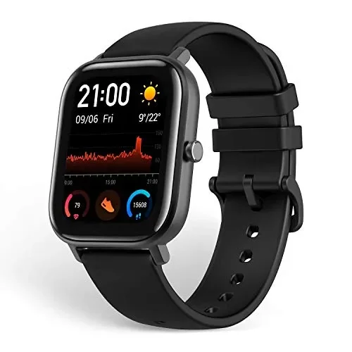 Amazfit GTS Smartwatch Fitness and Activities Tracker with Built-in Black