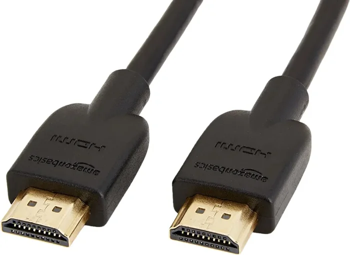 Amazon Basics – Cavo Ultra HD HDMI 2.0 ad alta velocità, formati 3D supportati, con Audio Return Channel, 1,8 m