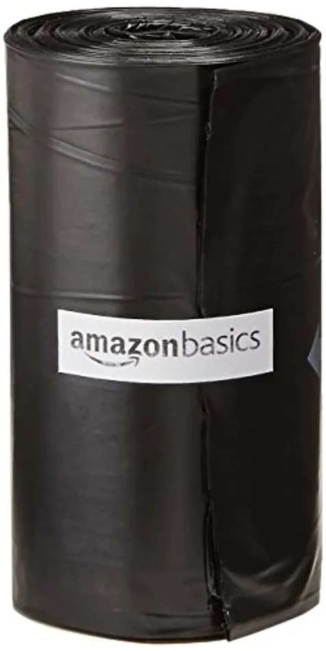 Amazon Basics – Sacchetti per bisogni dei cani, con dispenser e clip per guinzaglio,300 unità - immagine 3