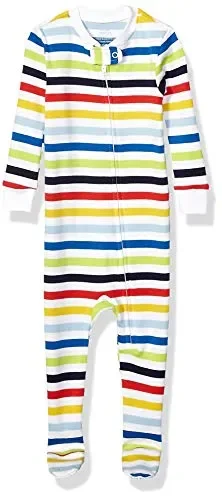 Amazon Essentials Baby And Toddler Zip-Front Footed Sleeper Unisex-Bambini - immagine 2