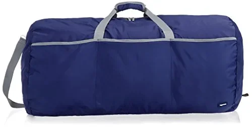 AmazonBasics – Borsone grande, 98 l, Blu navy Navy