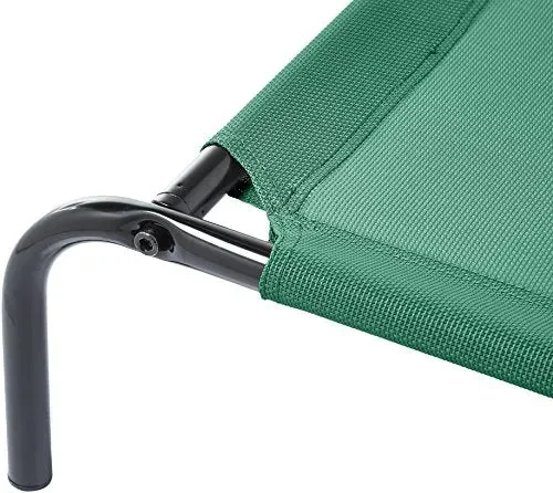 AmazonBasics – Brandina sopraelevata per animali, tessuto XL, Verde - immagine 3