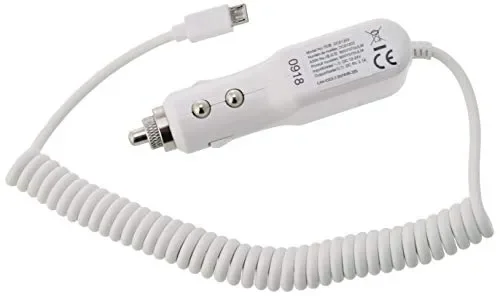 AmazonBasics – Cavo a spirale caricabatteria universale da auto, con Bianco - immagine 2
