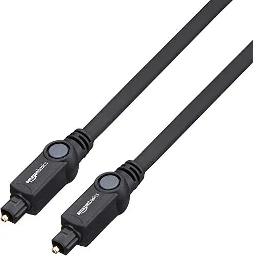 AmazonBasics – Cavo audio ottico digitale Toslink, 1 m